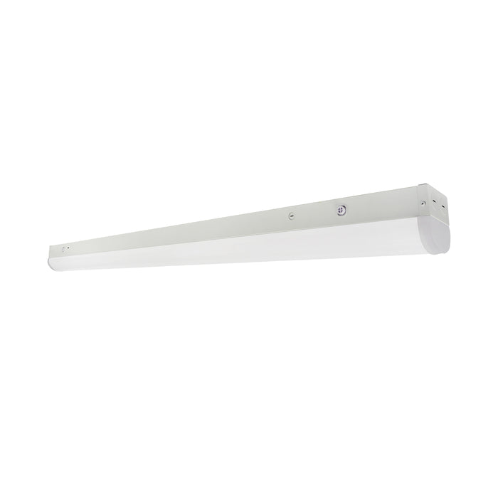 4-foot White Strip Light with 3-CCT Selectable White and Emergency Battery Backup