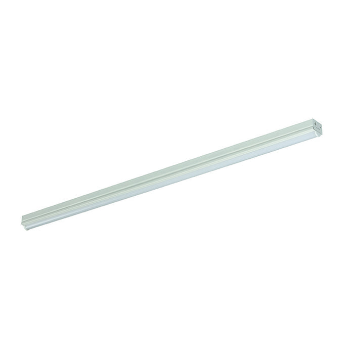 4-foot White Strip Light with White Reflector, 25W Output and Emergency Battery Backup