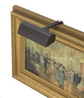 4-inch Classic Traditional Mahogany Bronze Plug-In Picture Light