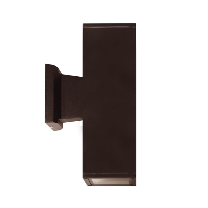 4-inch Oil Rubbed Bronze Outdoor Wall Light with 4000K Light, Clear Lens and 13W Output