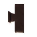 4-inch Oil Rubbed Bronze Outdoor Wall Light with 4000K Light, Clear Lens and 13W Output