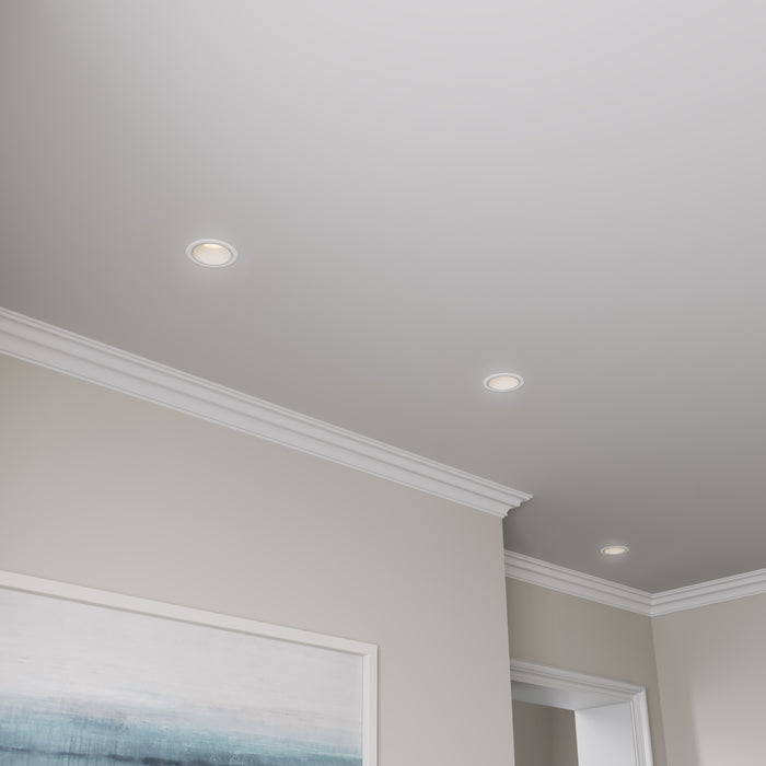 4-inch White Commercial Wall Light with 3-CCT Selectable White