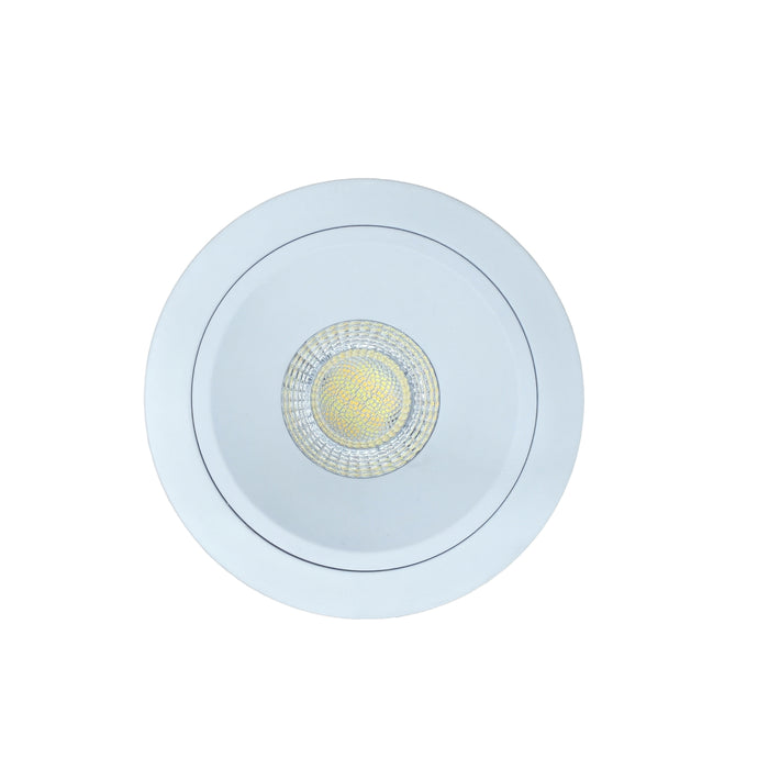 4-inch White Wall Light with 3000K Light, 11W Output and Dimmable LED