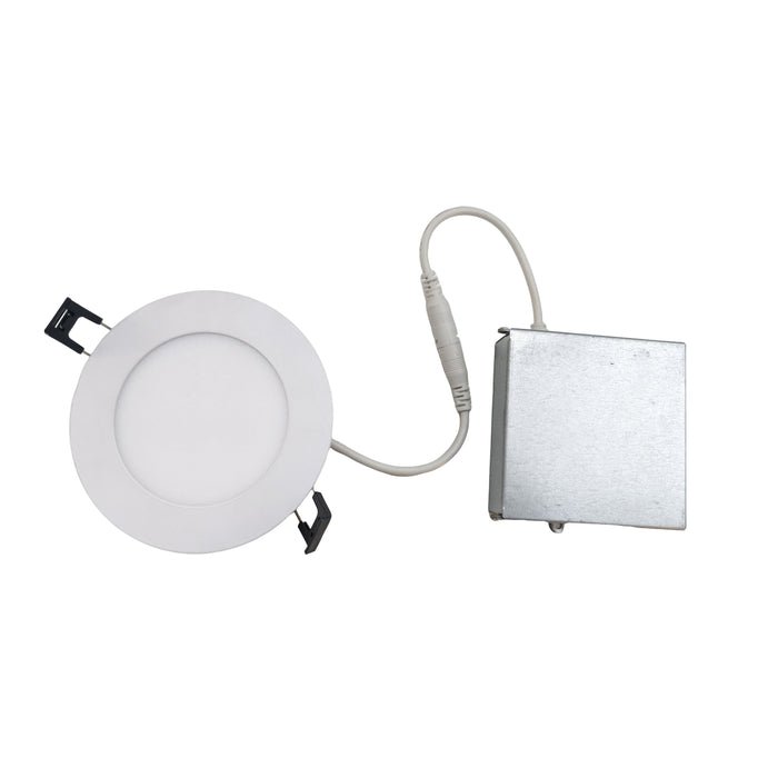 4-inch White Wall Light with 3000K Light and 9W Output