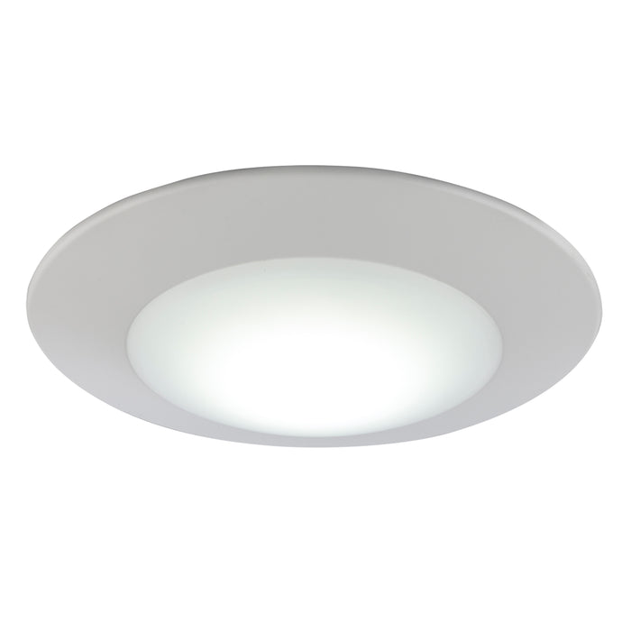 4-inch White Wall Light with 5-CCT Selectable White and 8W Output