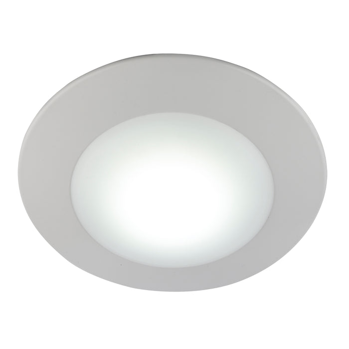 4-inch White Wall Light with 5-CCT Selectable White and 8W Output