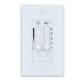 4 Speed Wall Controls White Indoor Ceiling Fan