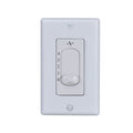 4 Speed White Wall Controls For Indoor Ceiling Fan
