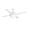 44 Inch 4-Blade Ceiling Fan 4-Blade 1 Lights