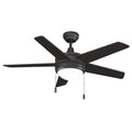 44 Inch Mirage II AC Oil Rubbed Bronze Indoor Ceiling Fan 5-Blade Reversible