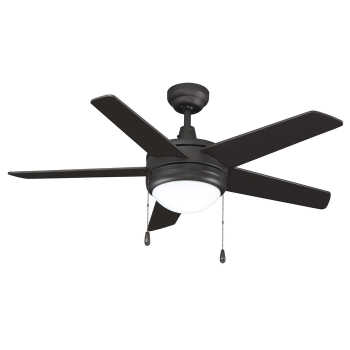 44 Inch Mirage II AC Oil Rubbed Bronze Indoor Ceiling Fan 5-Blade Reversible