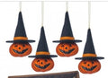 4.5" GLASS JACK O LANTERN ORNAMENT