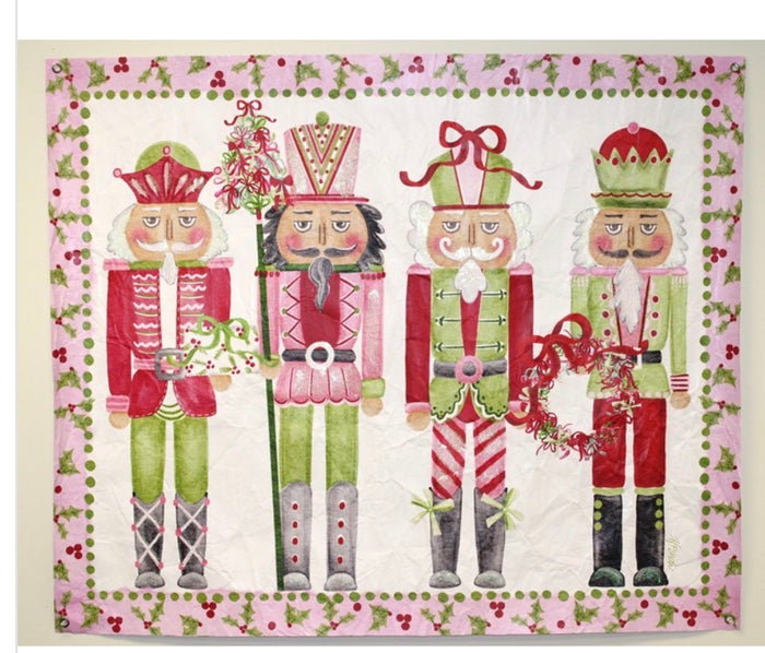 46x38" Art Paper, Nutcracker Quartet, Glitter Embellishment