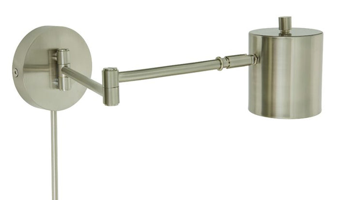 5-inch Morris Satin Nickel Wall Swing Lamp
