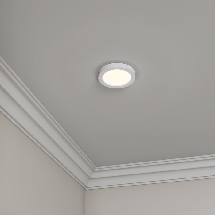 5-inch White Wall Light