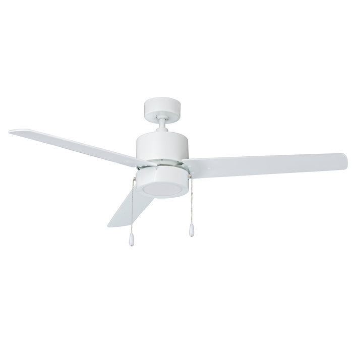 52 Inch Aldea II White Indoor Ceiling Fan 3-Blade Reversible
