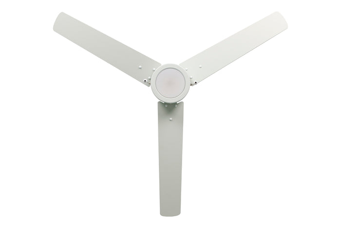 52 Inch Aldea III AC White Indoor Ceiling Fan 3-Blade Reversible