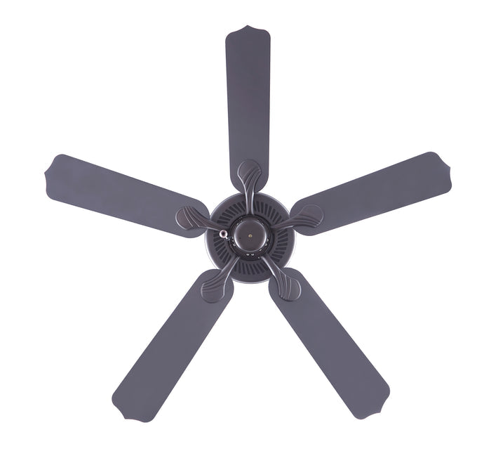 52 Inch Sunset AC Oil Rubbed Bronze Outdoor Ceiling Fan 5-Blade Reversible