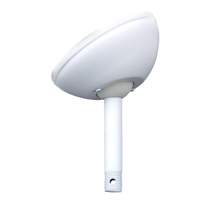 5.5 Inch Ceiling Fan Slope Adapters Alabaster White Indoor Ceiling Fan