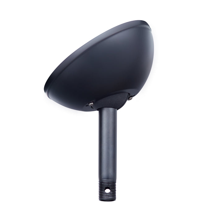 5.5 Inch Ceiling Fan Slope Adapters Matte Black Indoor Ceiling Fan
