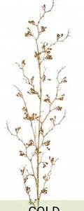 56.5" GLITTER BERRY WEEPING SPRAY