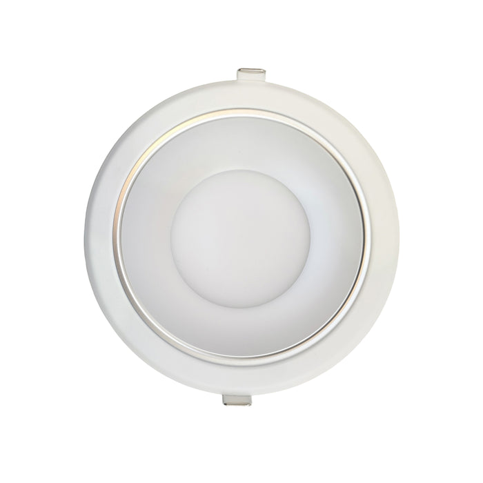 6-inch White Commercial Wall Light