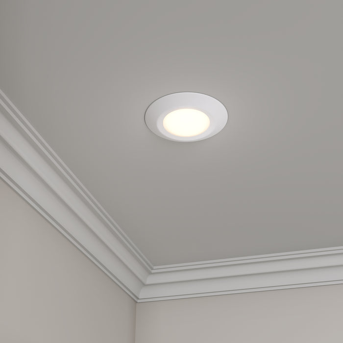 6-inch White Wall Light with 5-CCT Selectable White