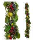 6' Mixed Fruit Garland