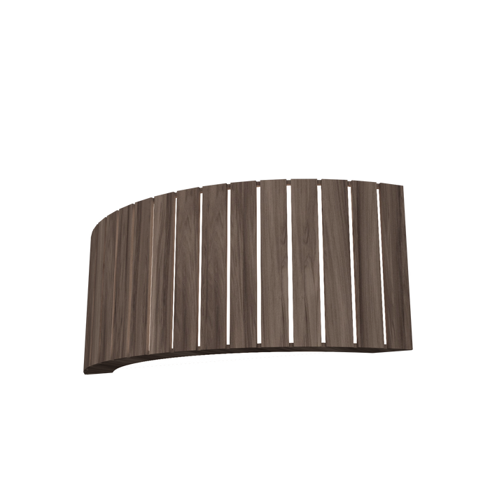 6.3'' Contemporary Slatted Accord Wall Lamp Light