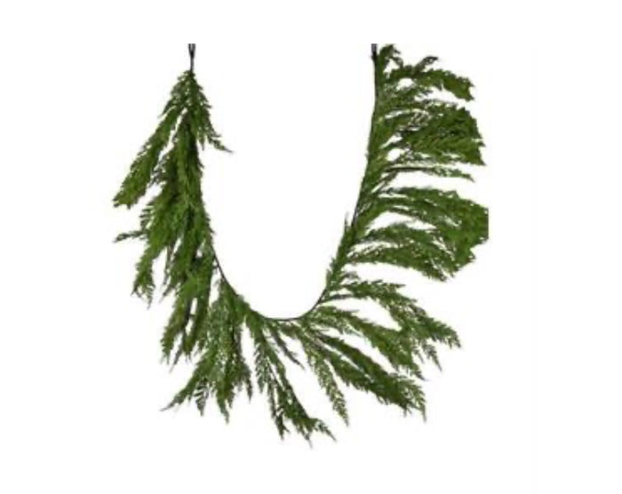 6'L CEDAR HANGING GARLAND