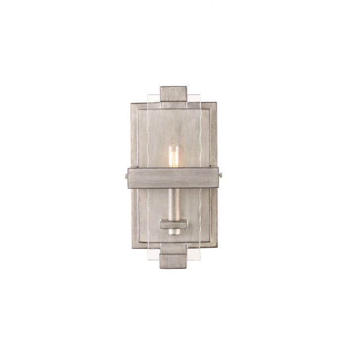 7'' Astoria 1 Light Moon Silver Wall Sconce
