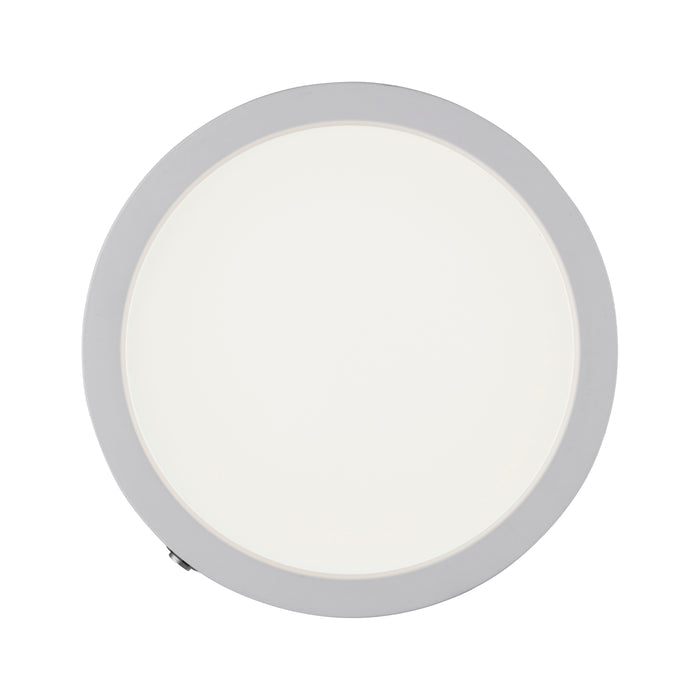 7-inch White Wall Light with 5-CCT Selectable White and 17W Output