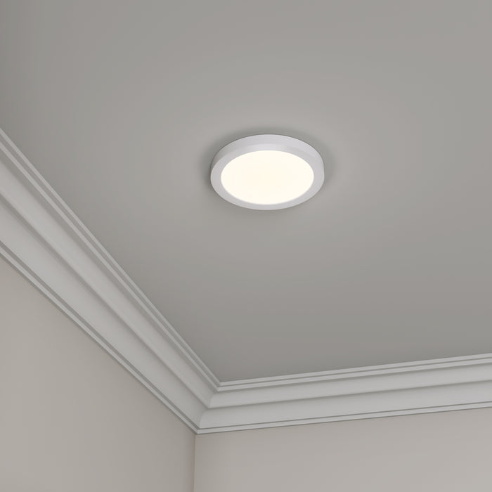 7-inch White Wall Light with 5-CCT Selectable White