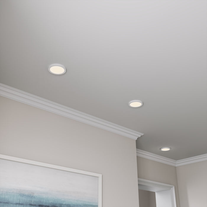 7-inch White Wall Light