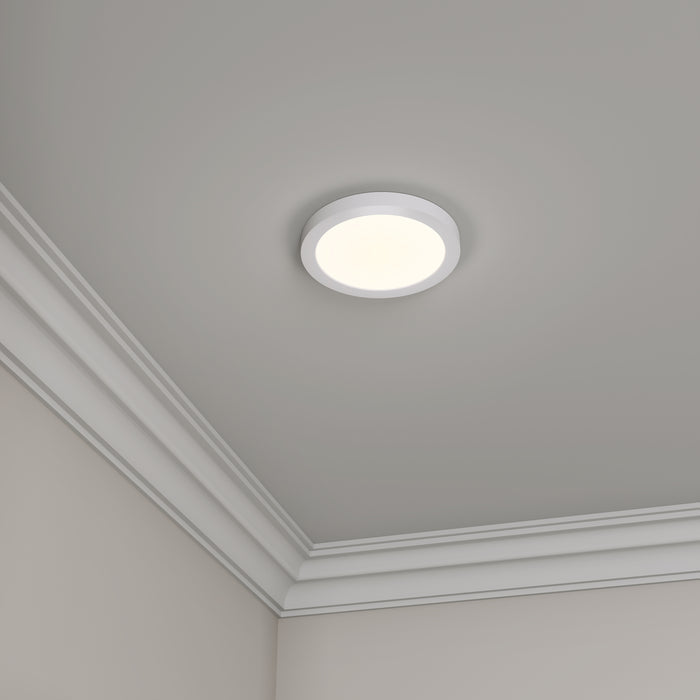 7-inch White Wall Light