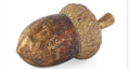 7.25 INCH GOLD & BRONZE TEXTURED RESIN ACORN