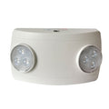 7.5-inch White Emergency Light with 1.08W Output and Self Diagnostic Testing