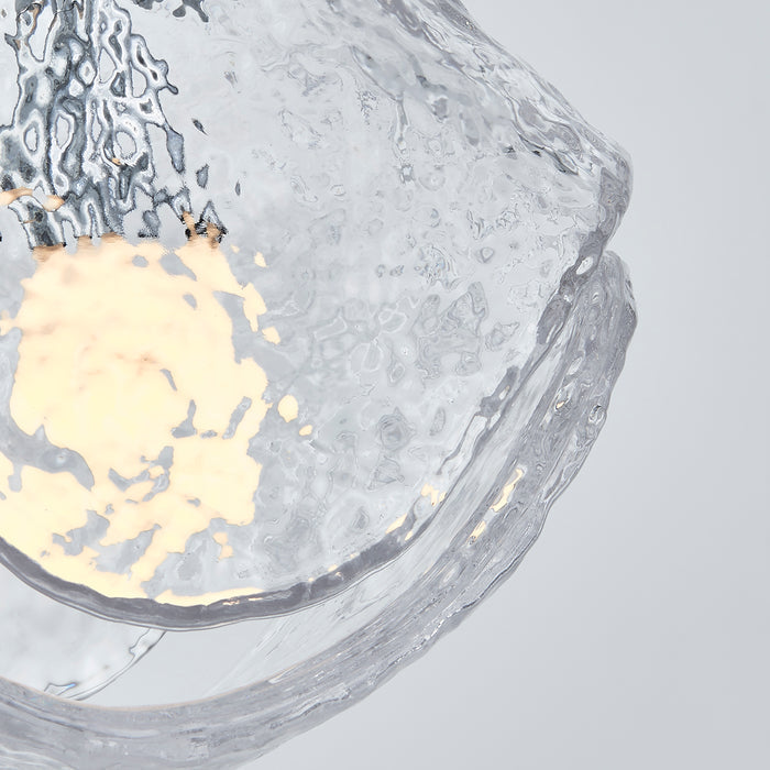 7.50'' Pallina 1 Light Winter Brass Pendant