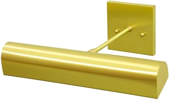 8-inch Classic Traditional Satin Brass Direct Wire Picture Light