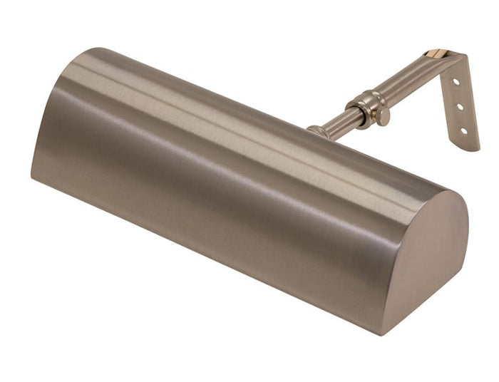8-inch Classic Traditional Satin Nickel Plug-In Picture Light