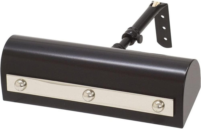 8-inch Classic Traditional Satin Nickel Polished Nickel Rivet Plug-In Picture Light