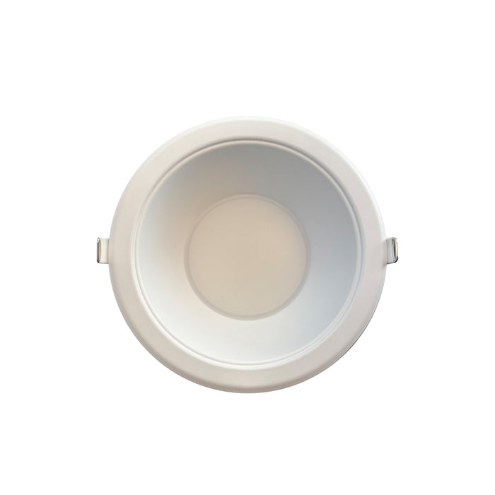 8-inch White Commercial Wall Light with 3-CCT Selectable White