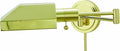 8.25-inch Home/office Polished Brass Direct Wire Wall Swing Lamp