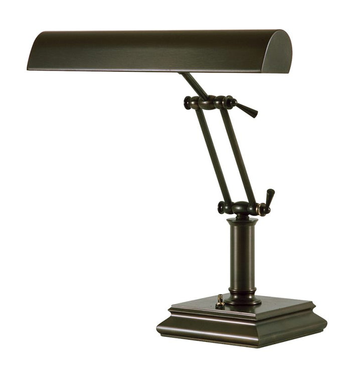 8.5-inch Grand Piano Mahogany Bronze Desk Lamp