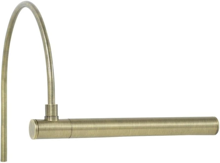 9-inch Advent Antique Brass Plug-In Picture Light