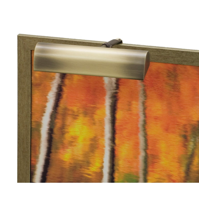 9-inch Classic Traditional Statuary Bronze in-Line Hi-Lo Switch Plug-In Picture Light