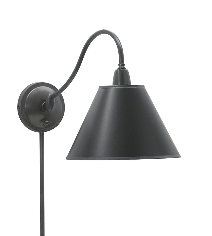 9-inch Hyde Park Oil Rubbed Bronze Wall Swing Lamp