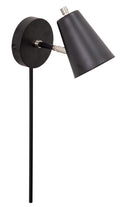 9-inch Hyde Park Weathered Brass Wall Swing Lamp White Shade