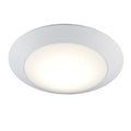9-inch White Wall Light with 5-CCT Selectable White and 17W Output