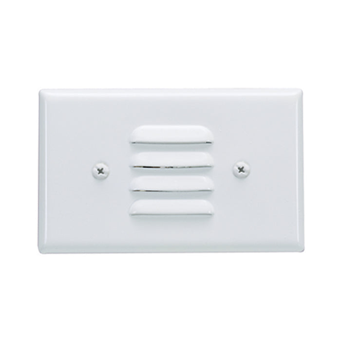 9.25-inch White Outdoor Step Light